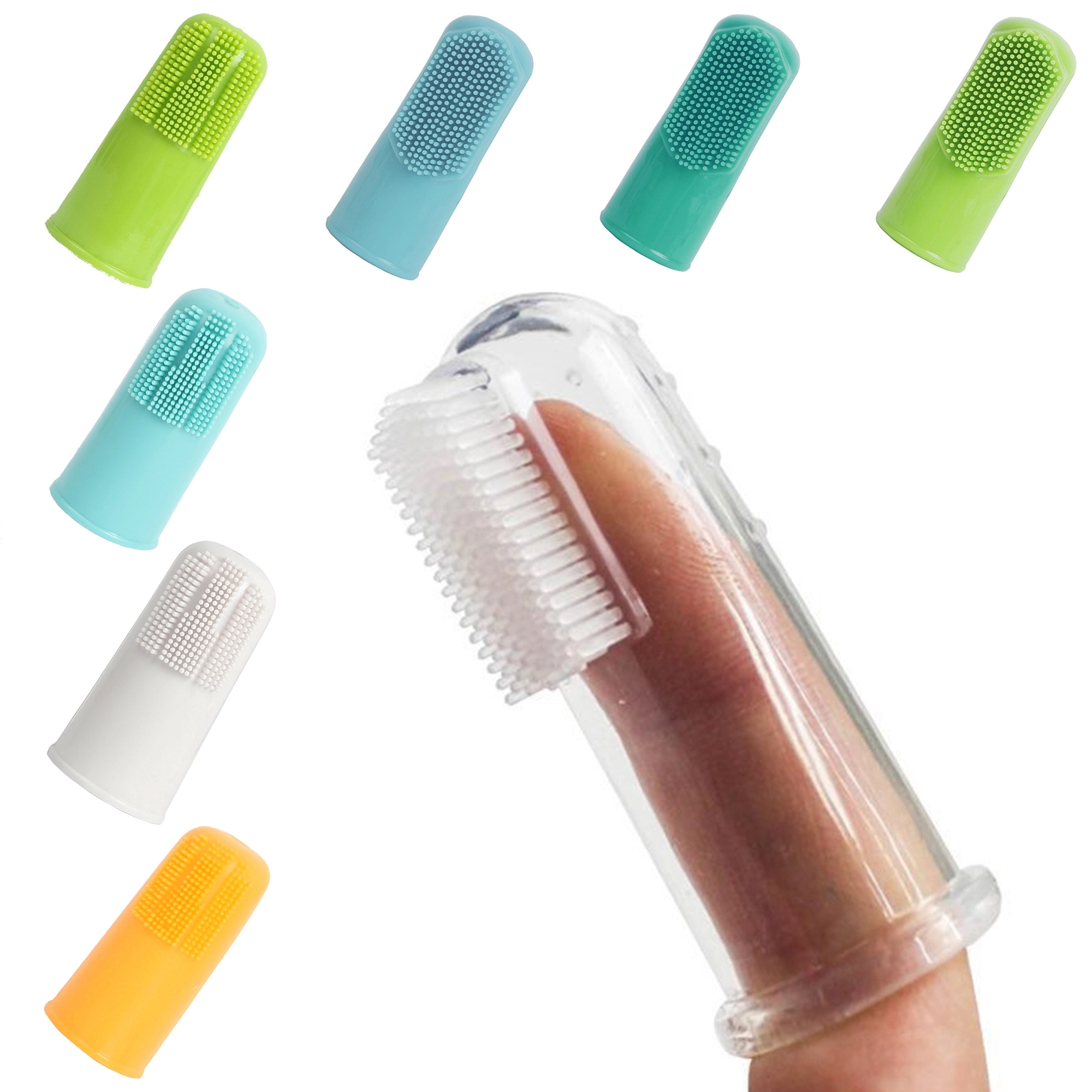Fingertip Pet Toothbrush 1