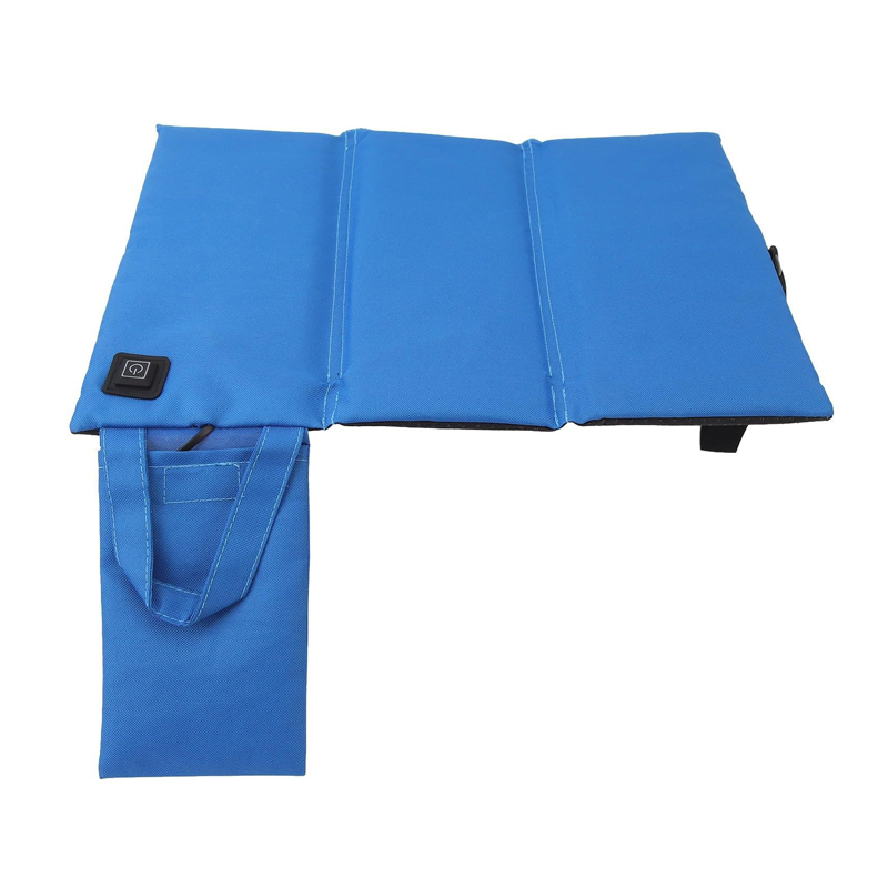 Portable Outdoor Lightweight Folding Heating Stadium Seat Cushion 4