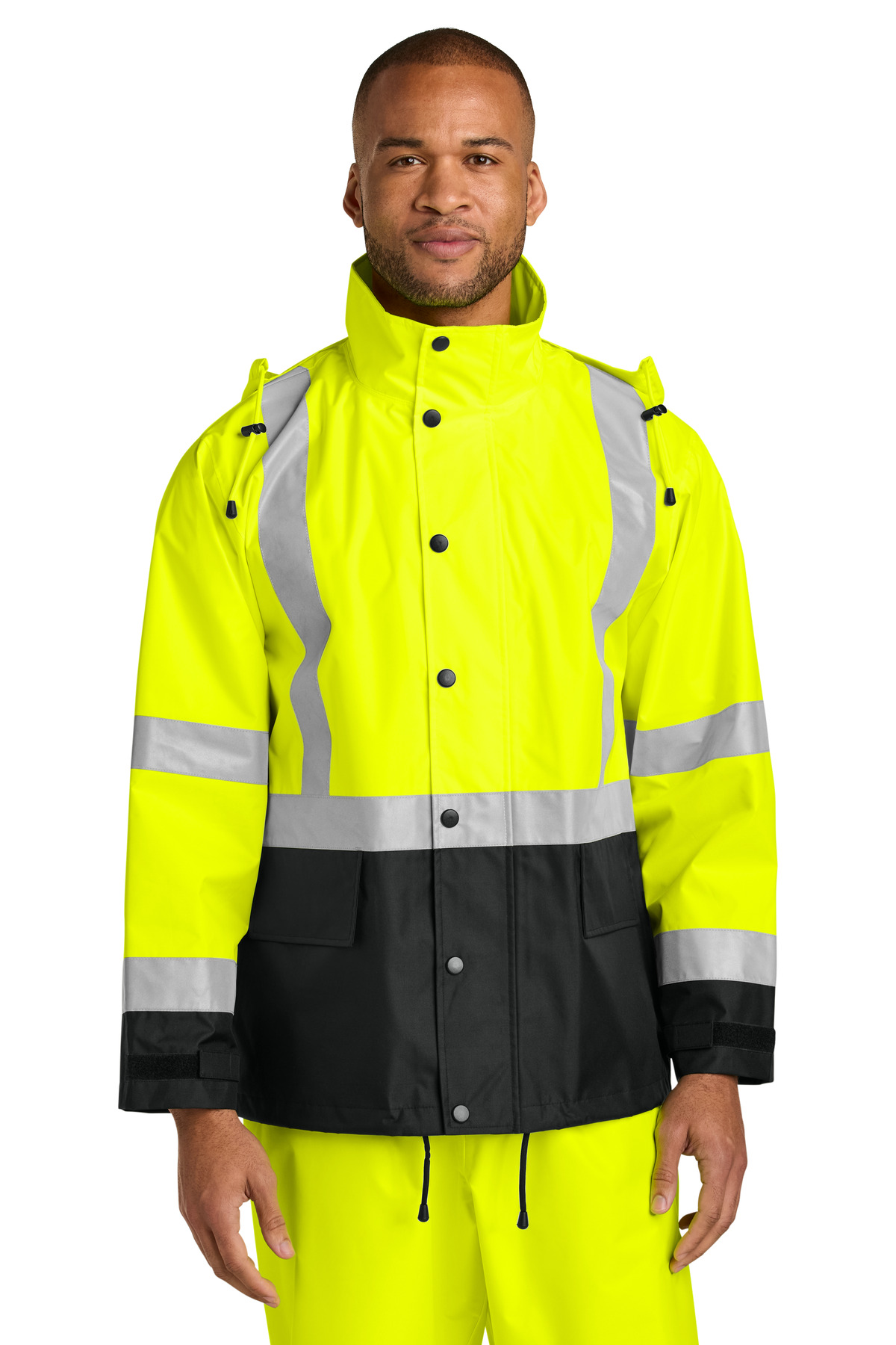 CornerStone ANSI 107 Class 3 Rain Jacket CSJ504 8