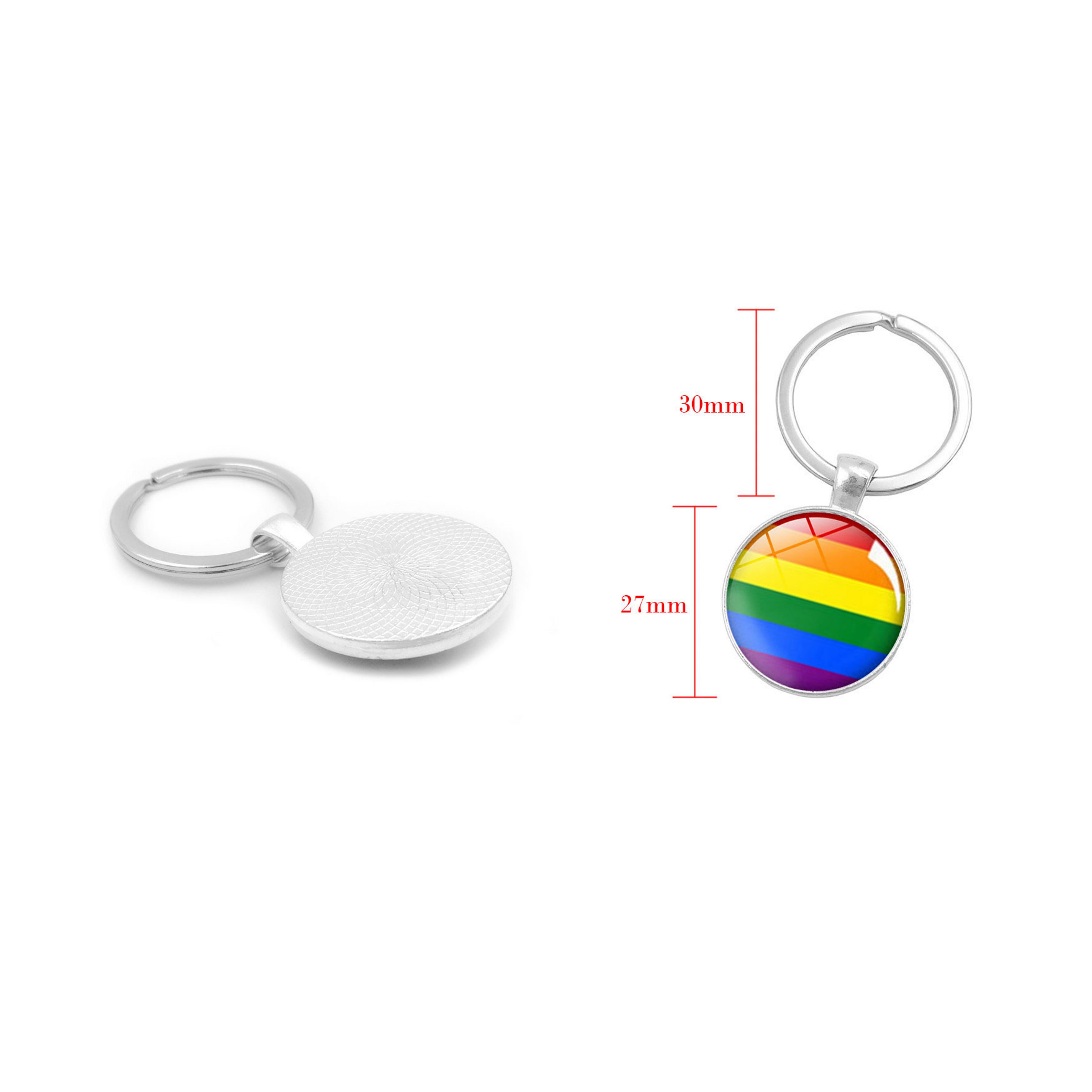 Rainbow Keychain (direct import) 1