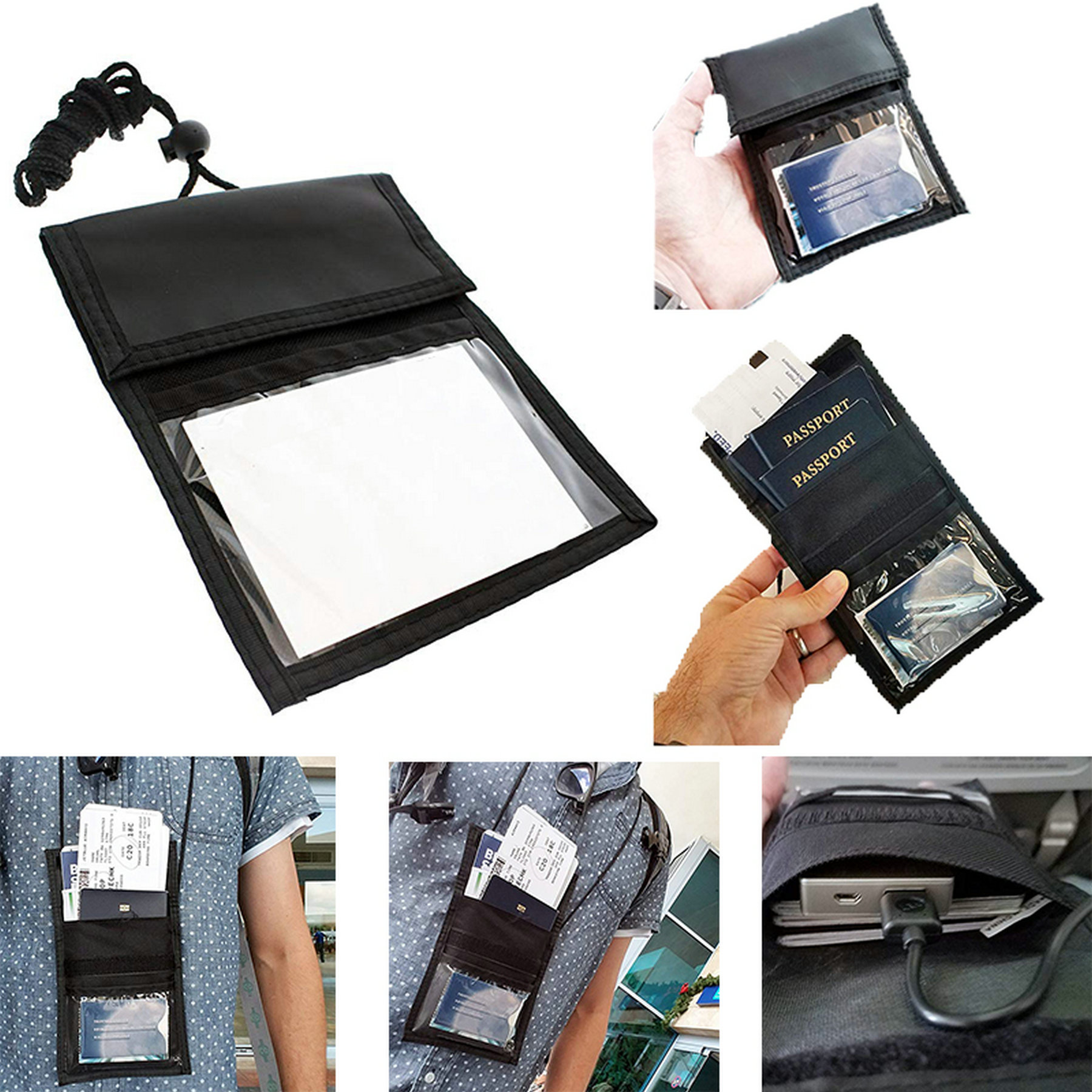 Polyester Trade Show Badge Holder 1