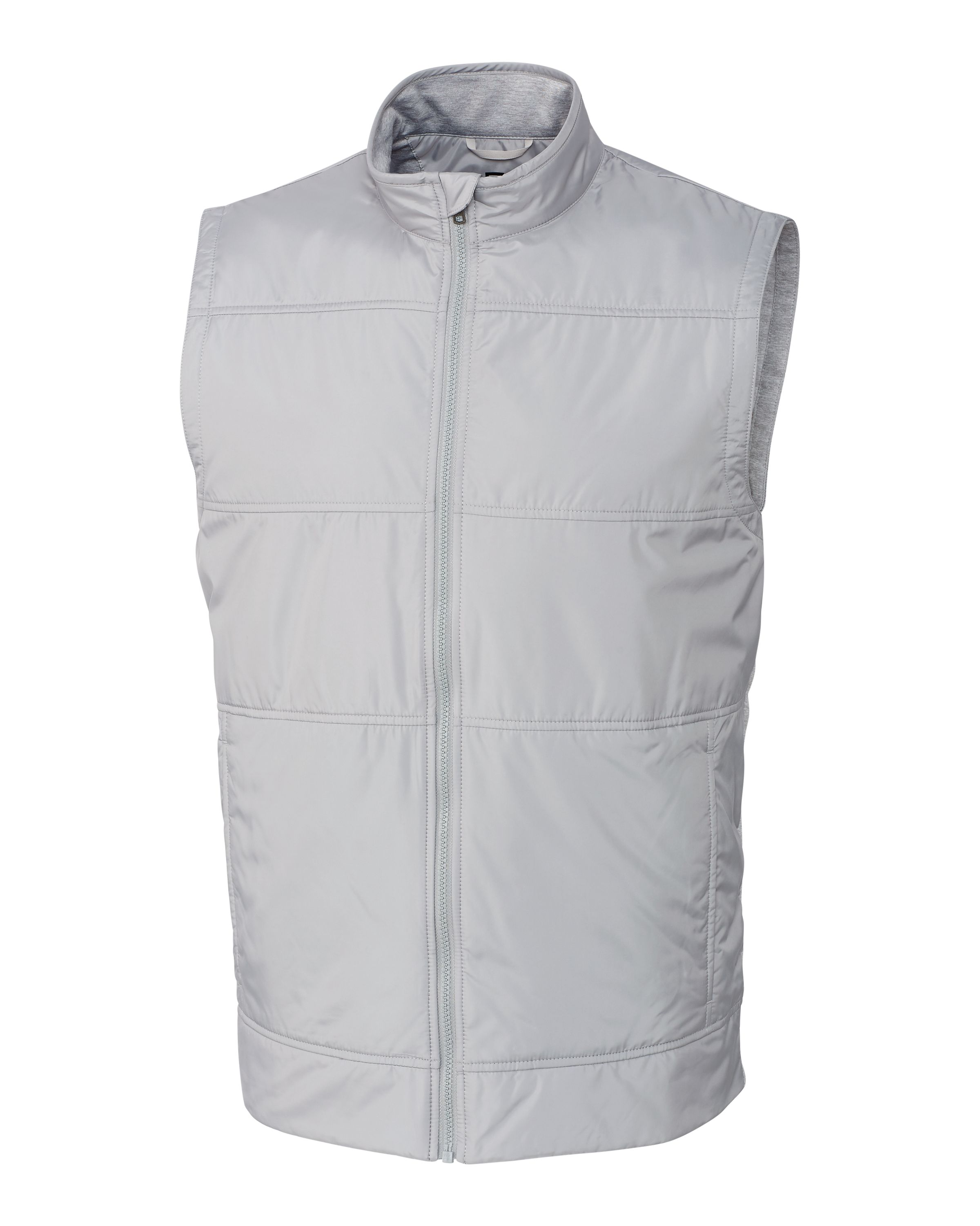 Cutter & Buck Stealth Recycled Hybrid Quilted Mens Windbreaker Vest 11