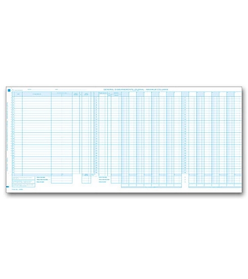 Journal, Duplicate, General Disbursement 1