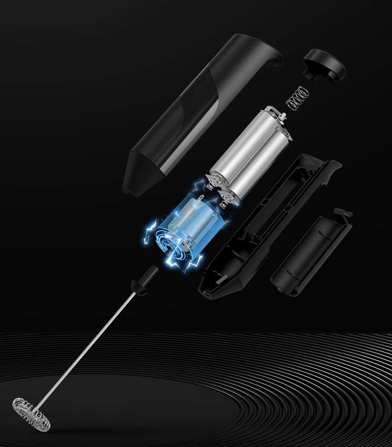 Ultra Fast Handheld Drink Mixer with Stand 14