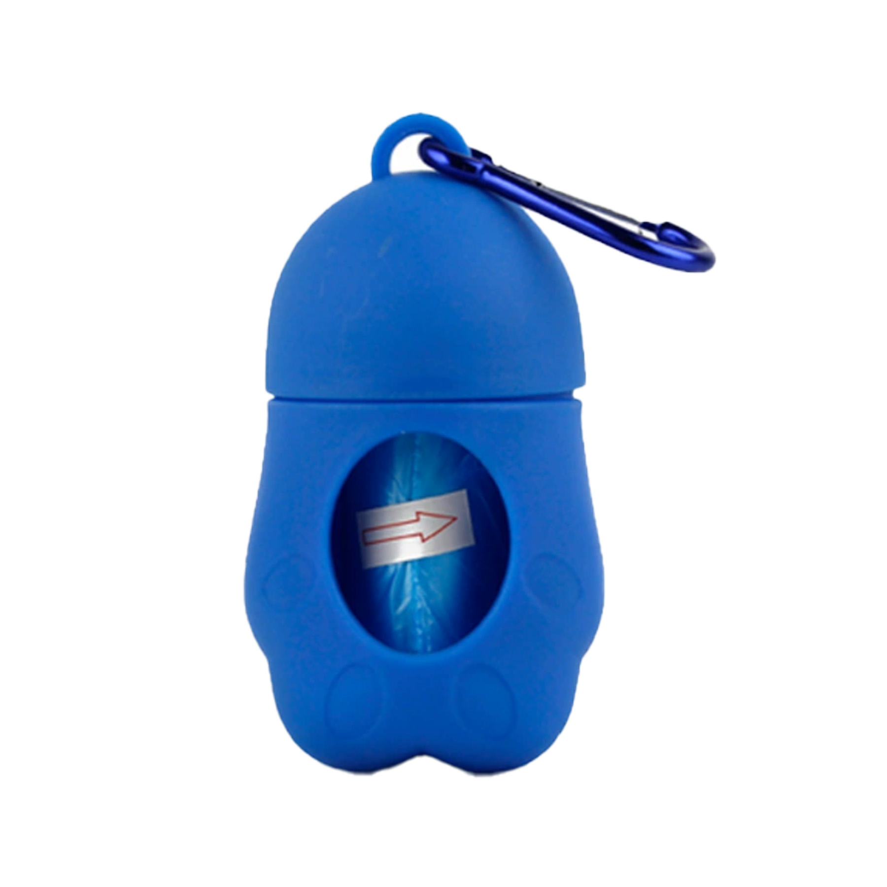Portable Doggy Poo Bag Dispenser with Metal Carabiner Clip 4