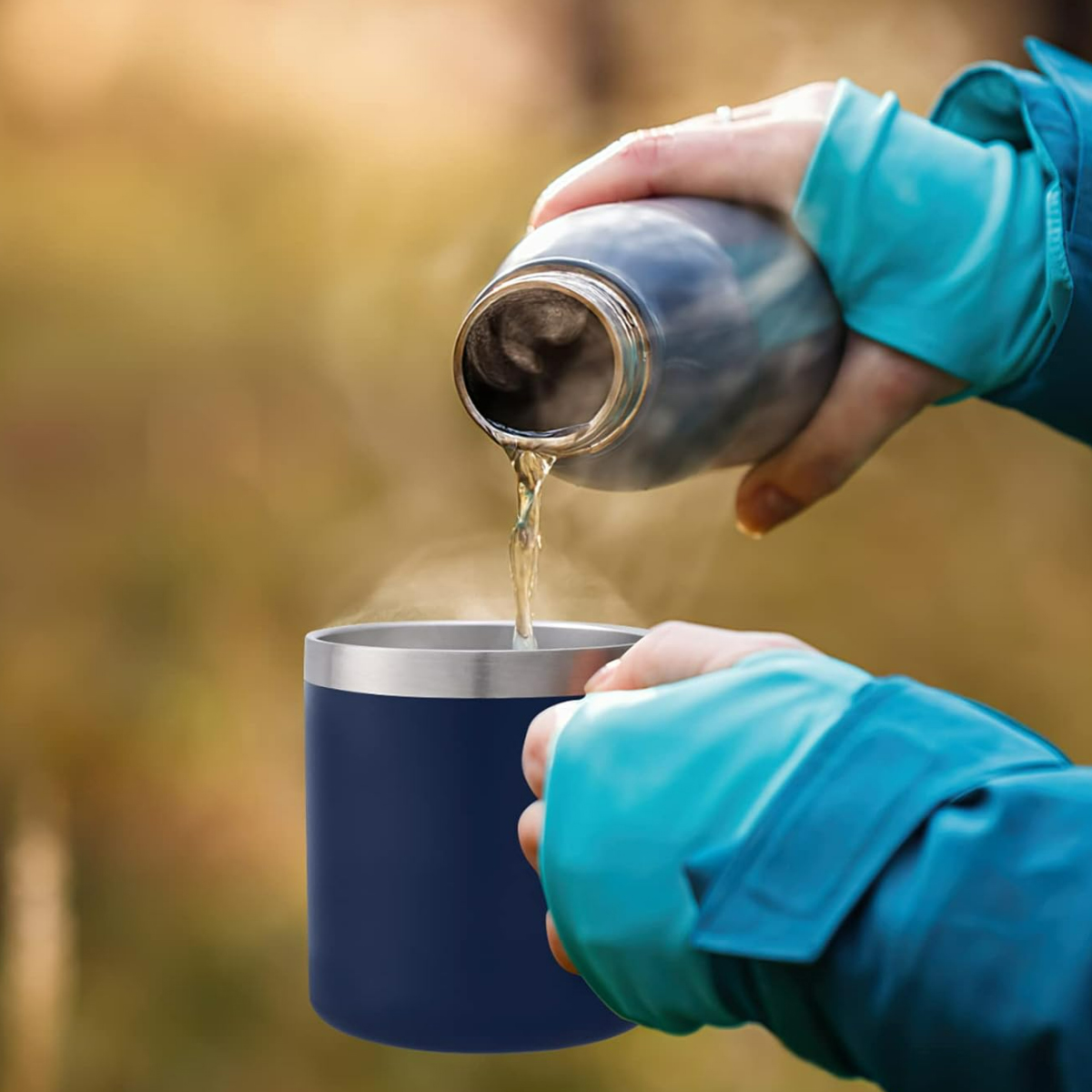 12oz Vacuum Insulated Mug with Handle 6