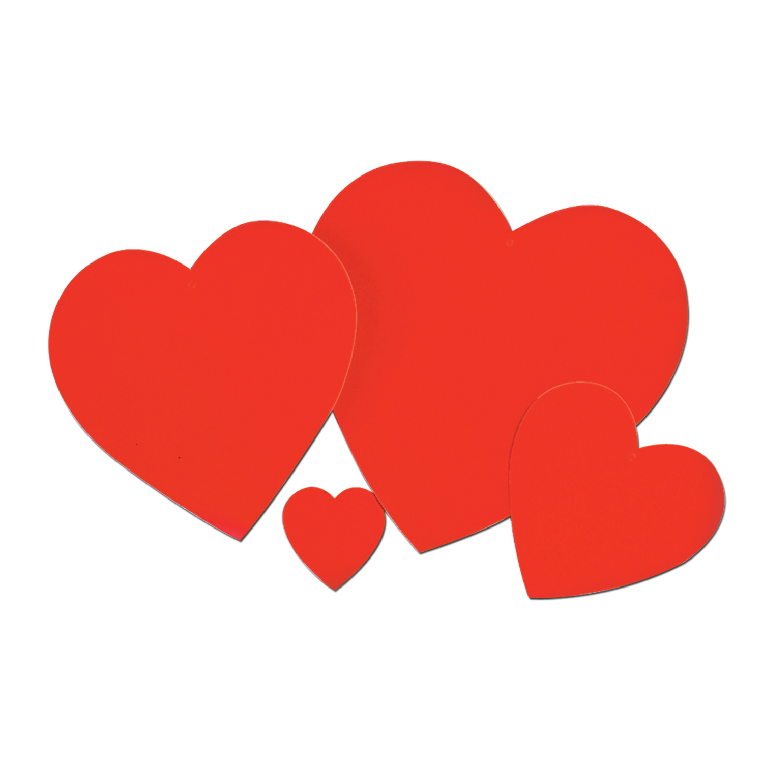 Printed Heart Cutouts 1