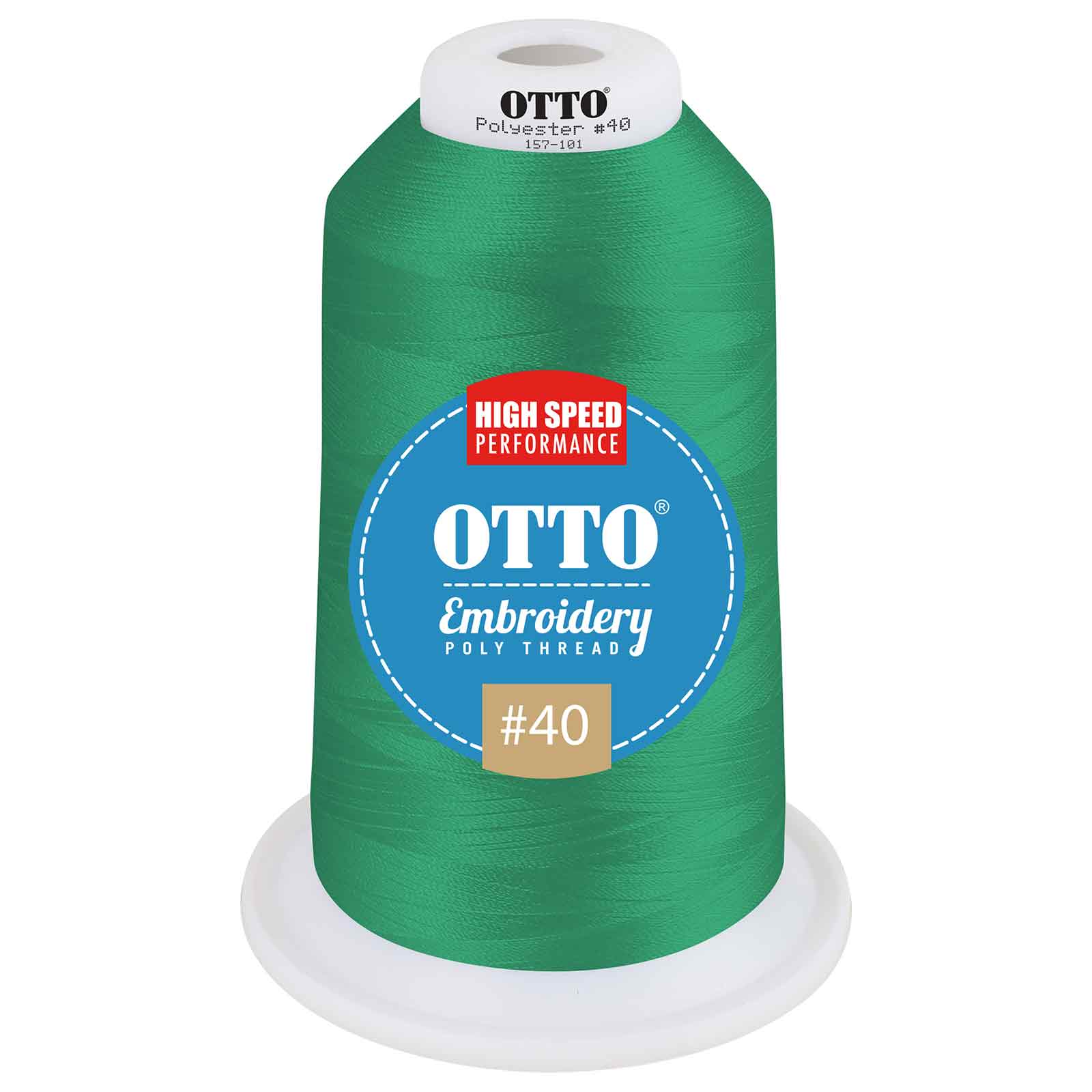 OTTO Embroidery Poly Thread #40 5,500 yd. King Cone 45