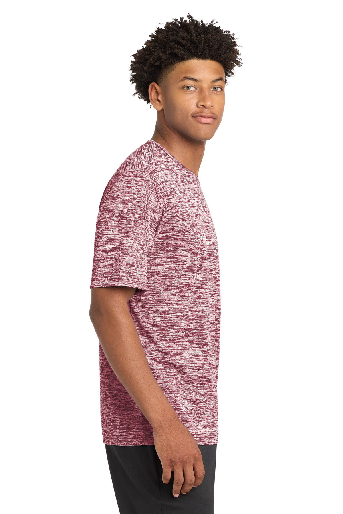 Sport-Tek PosiCharge Electric Heather Tee. ST390 50