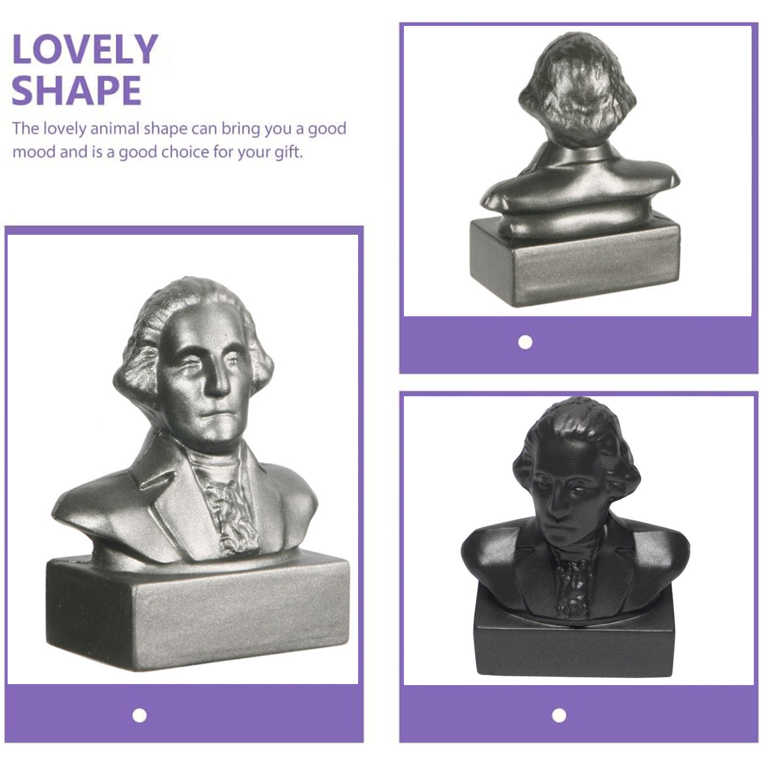 George Washington Bust Stress Reliever 3