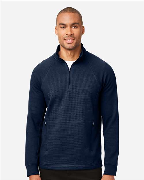 Men's Rhythm Waffle Quarter-Zip Pullover - NE200 19