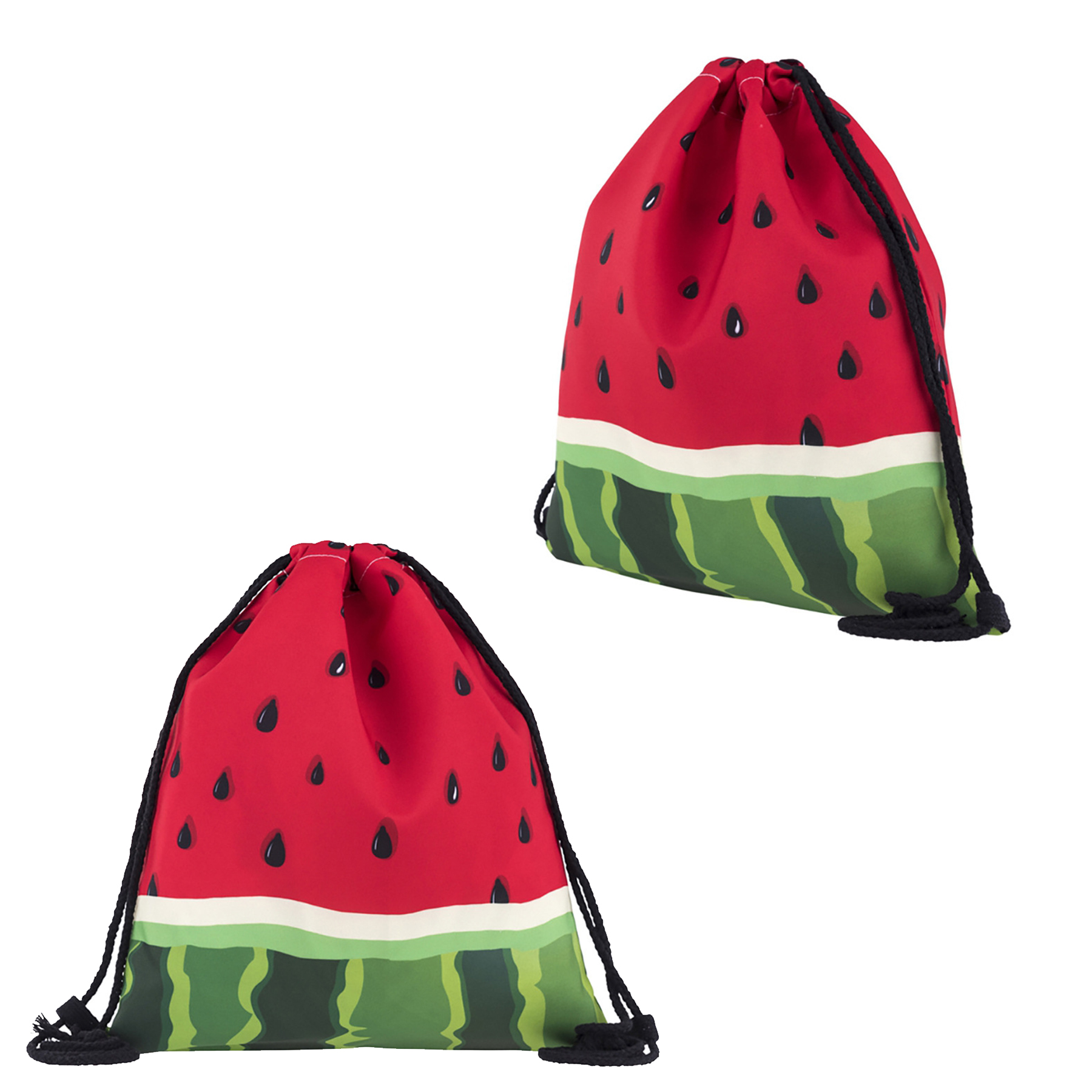 Oxford Watermelon Backpack Drawstring Bag 2