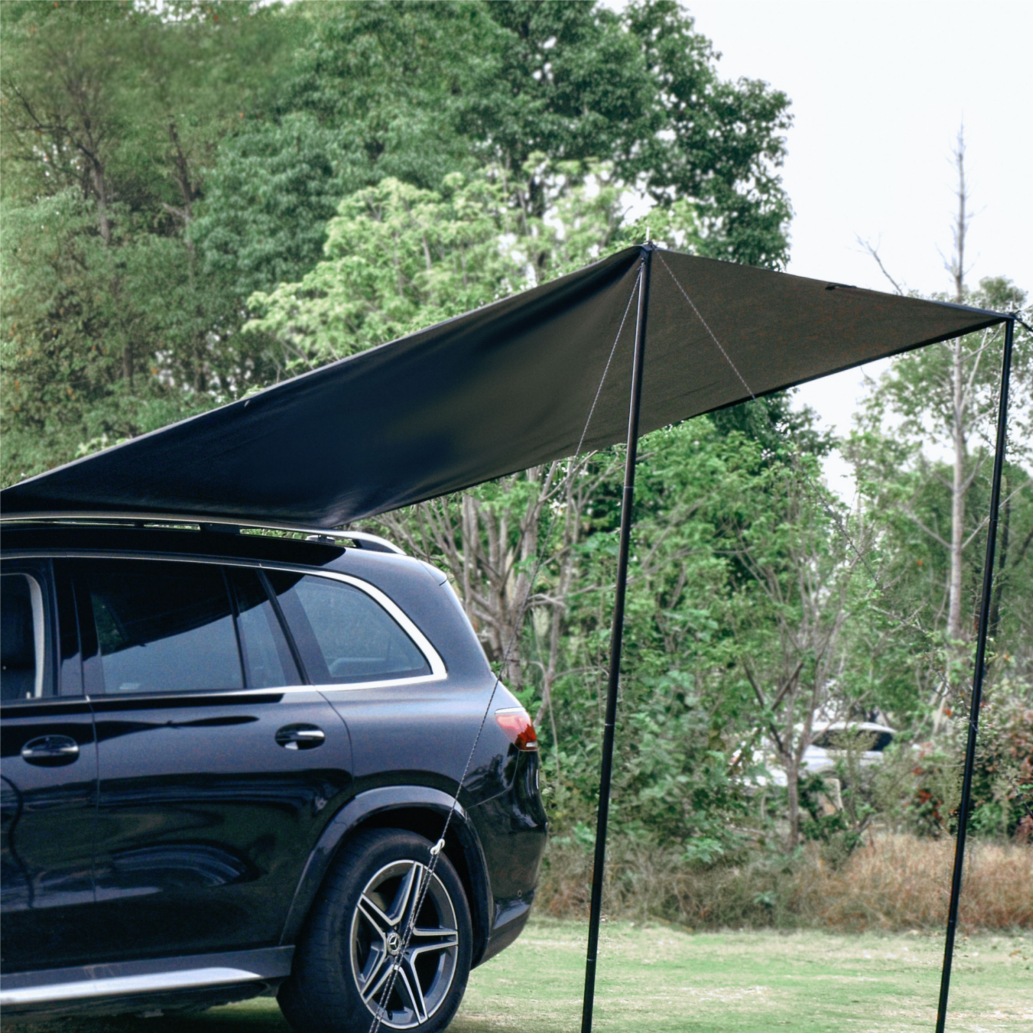 118'' Waterproof Camping Tent Car Side Sunshade Awning tarp 8