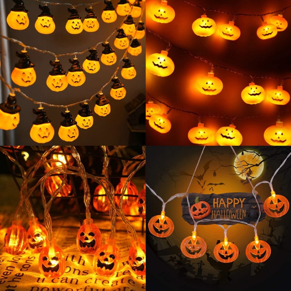 Led Halloween Decorative Ghost Festival String Lights 2