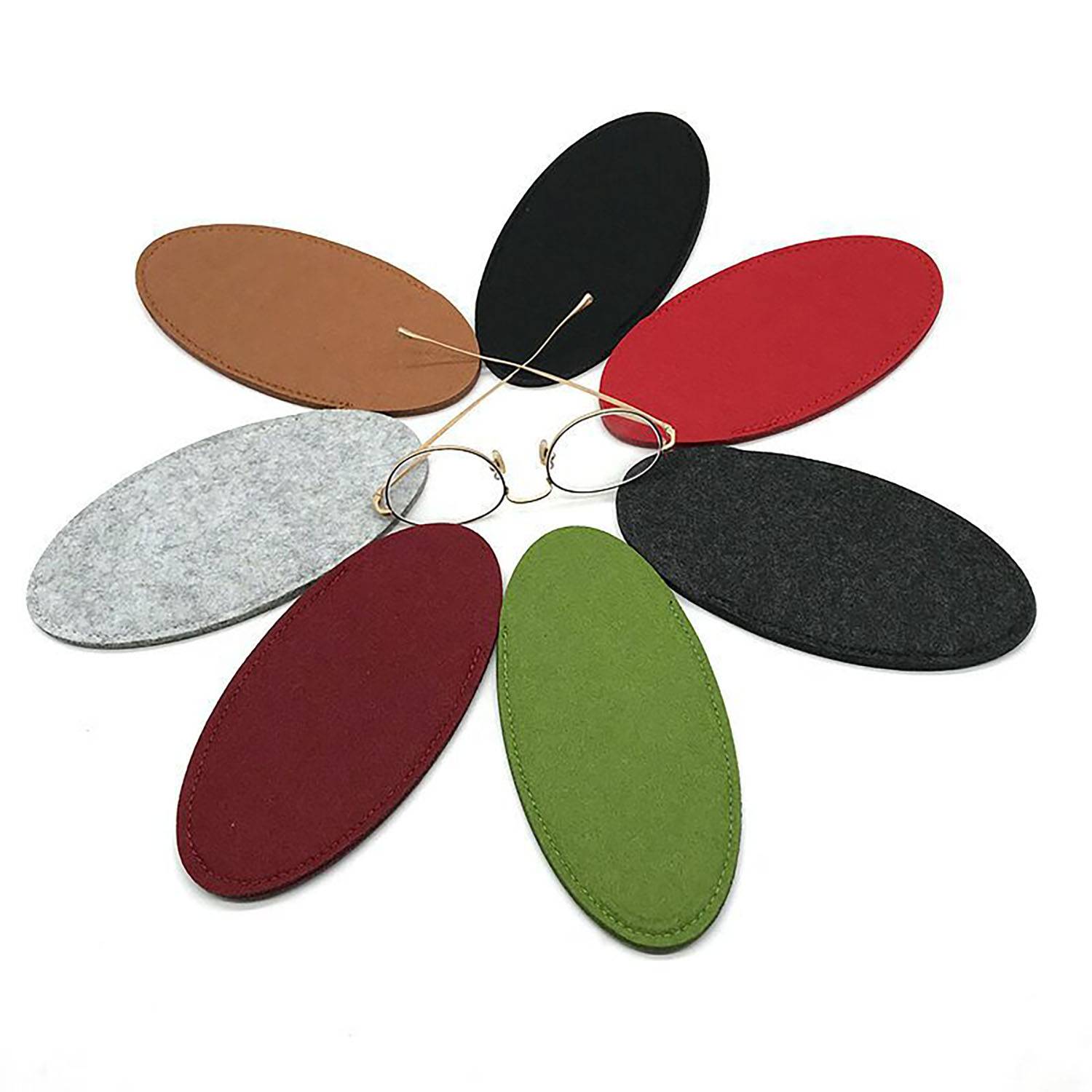 Trendy Outdoor Felt Glasses and Sunglasses Storage case 5