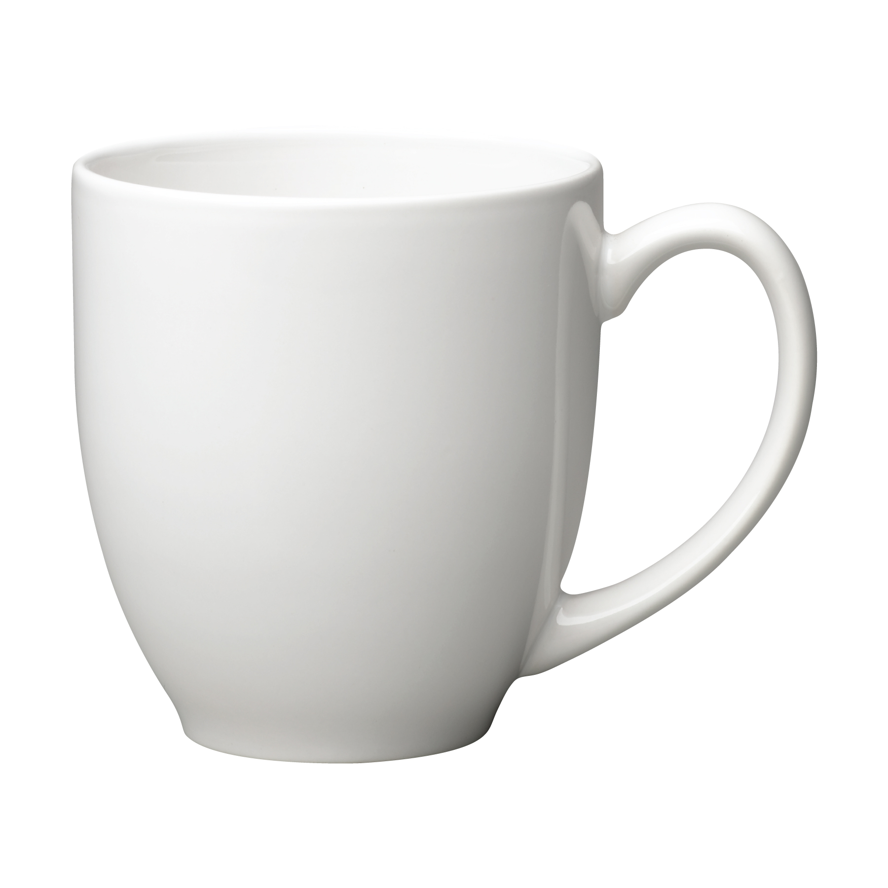 16 oz White Bistro Mug