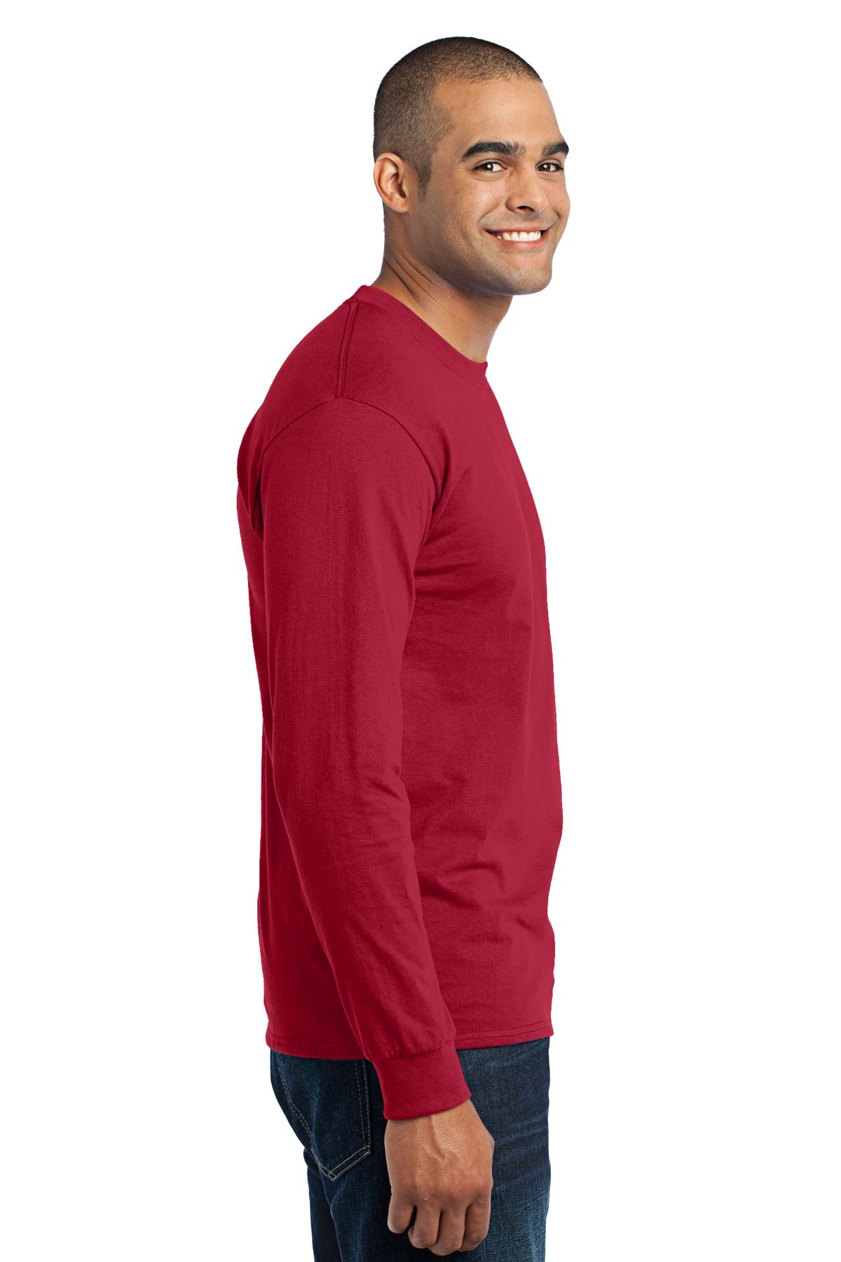 Port & Co Long Sleeve Core Blend Tee. PC55LS 89