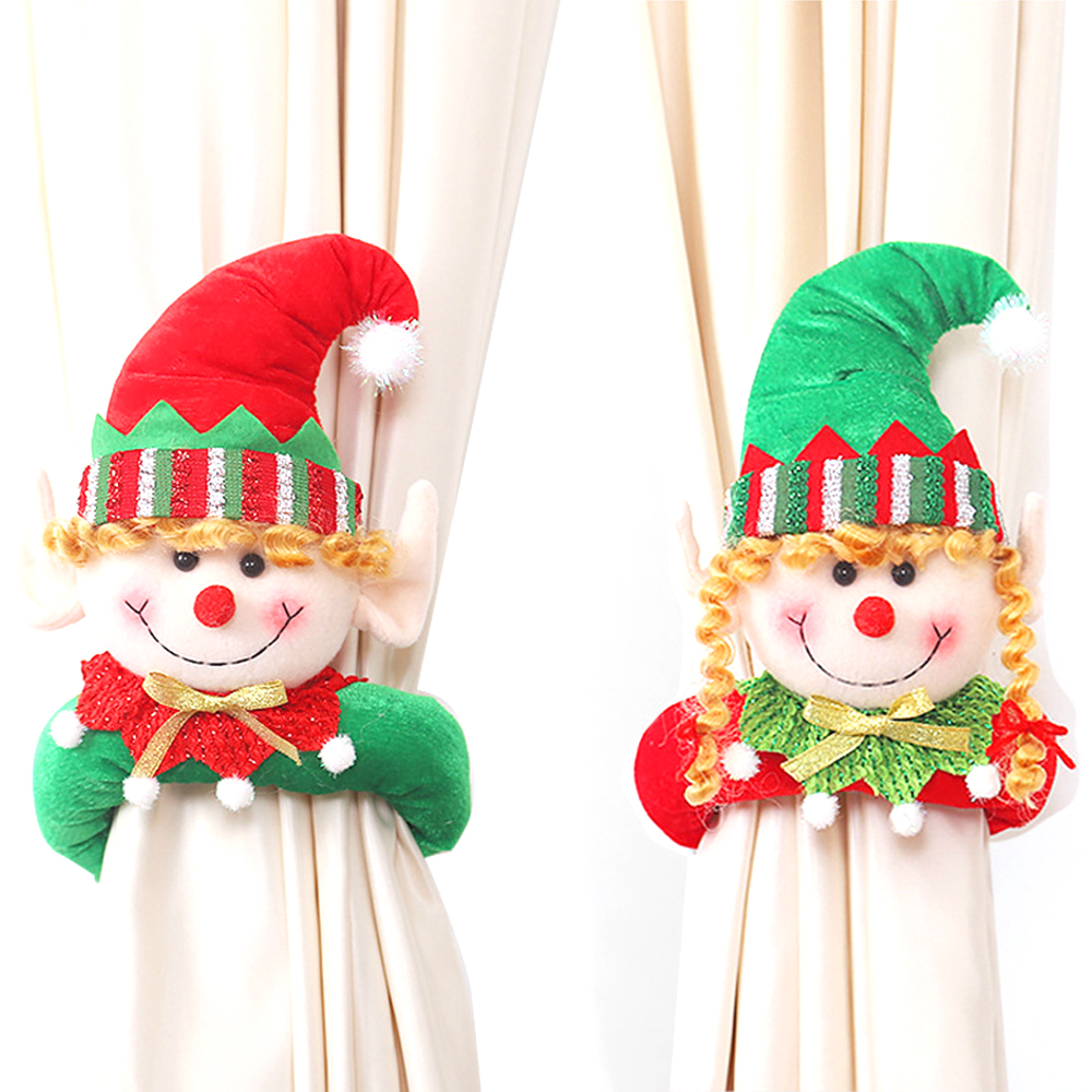 Christmas Elf Doll Curtain Buckle, promotional household item with logo imprint 6