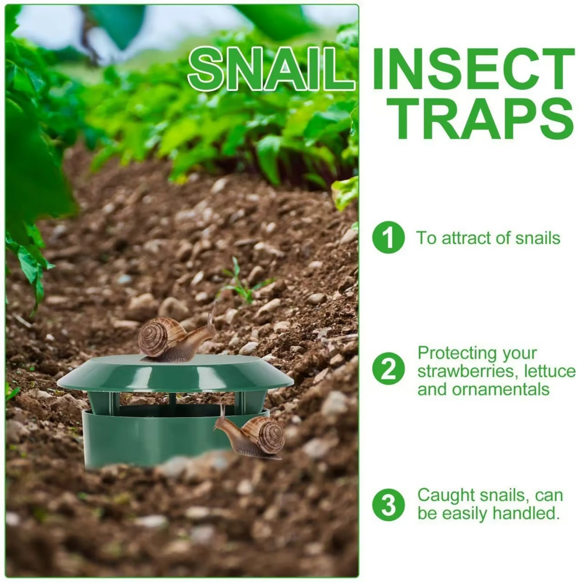 Eco Friendly Slug & Snail Trap 9
