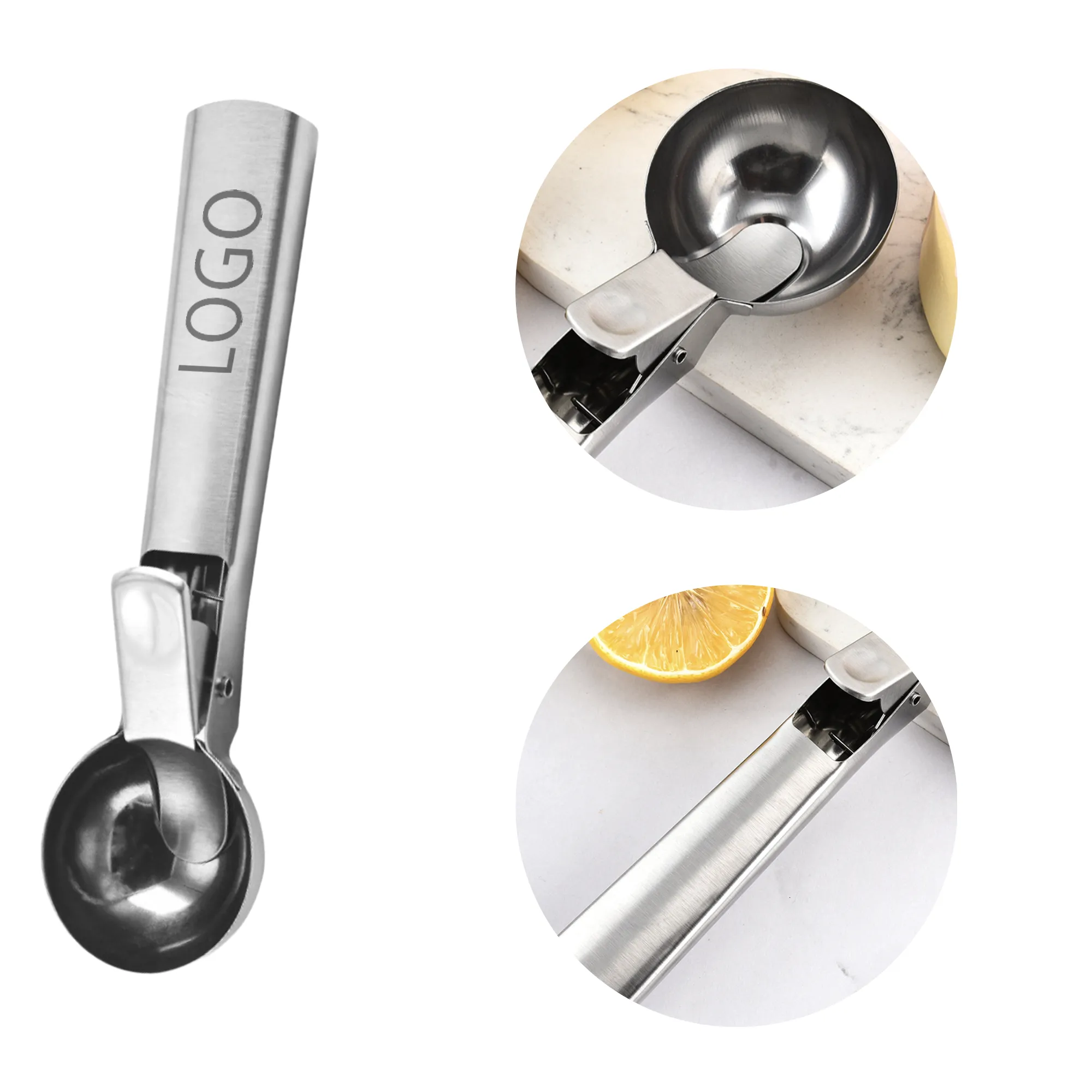 Stainless Steel Ice Cream Scoop 1