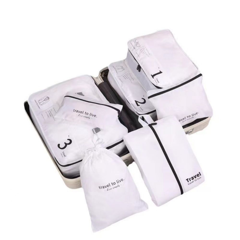Seven Piece Travel Organiser 4