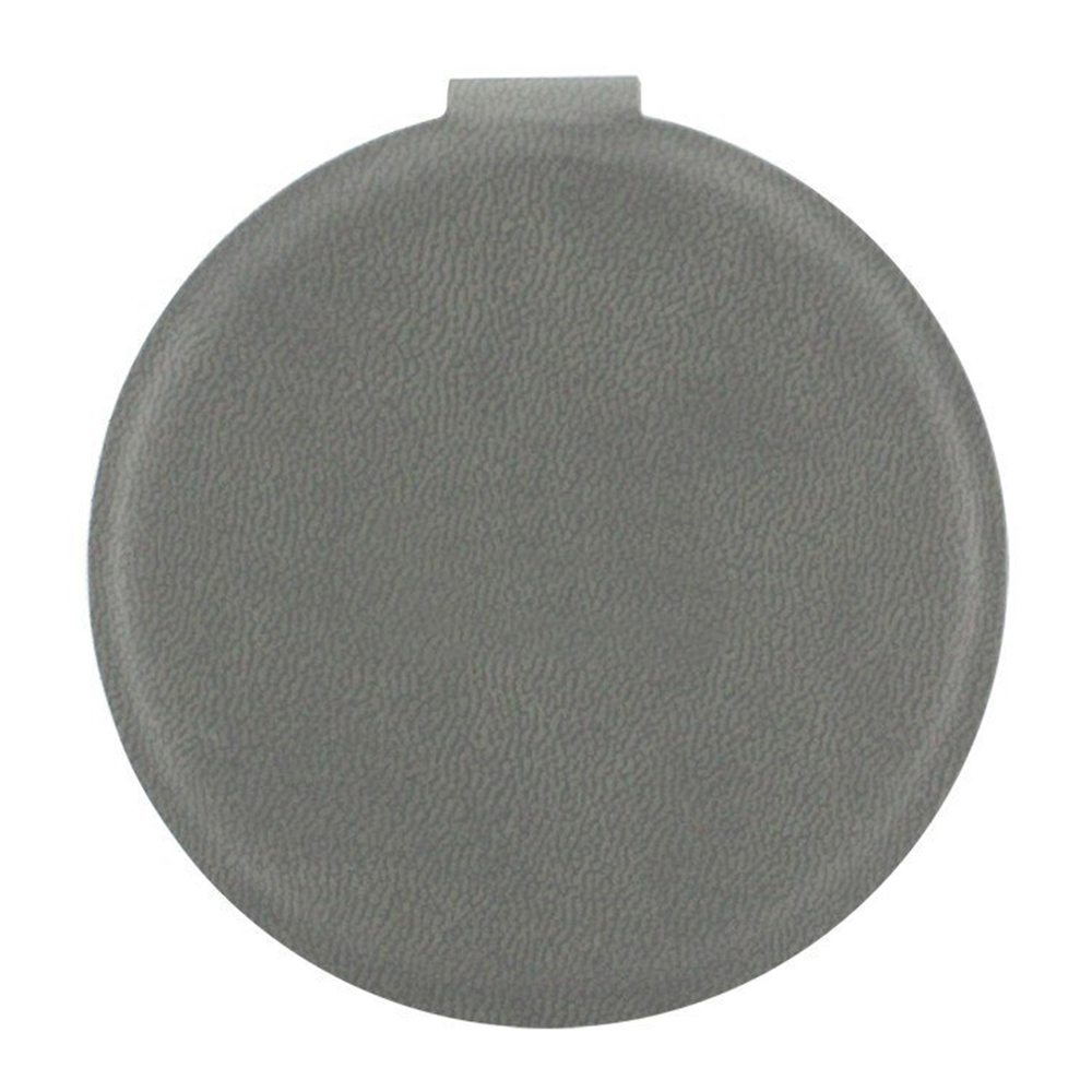 Portable stainless steel round makeup mirror 7