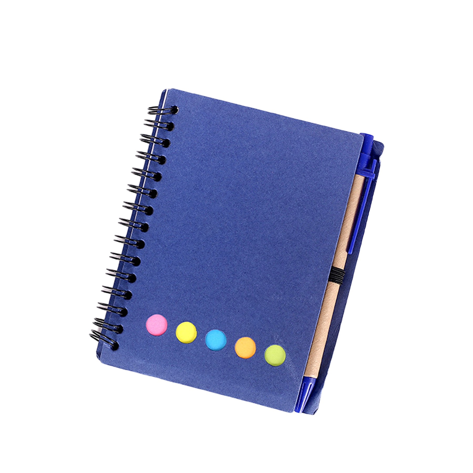Eco-Friendly Spiral Sticky Flag Notepad W/ Pen 3