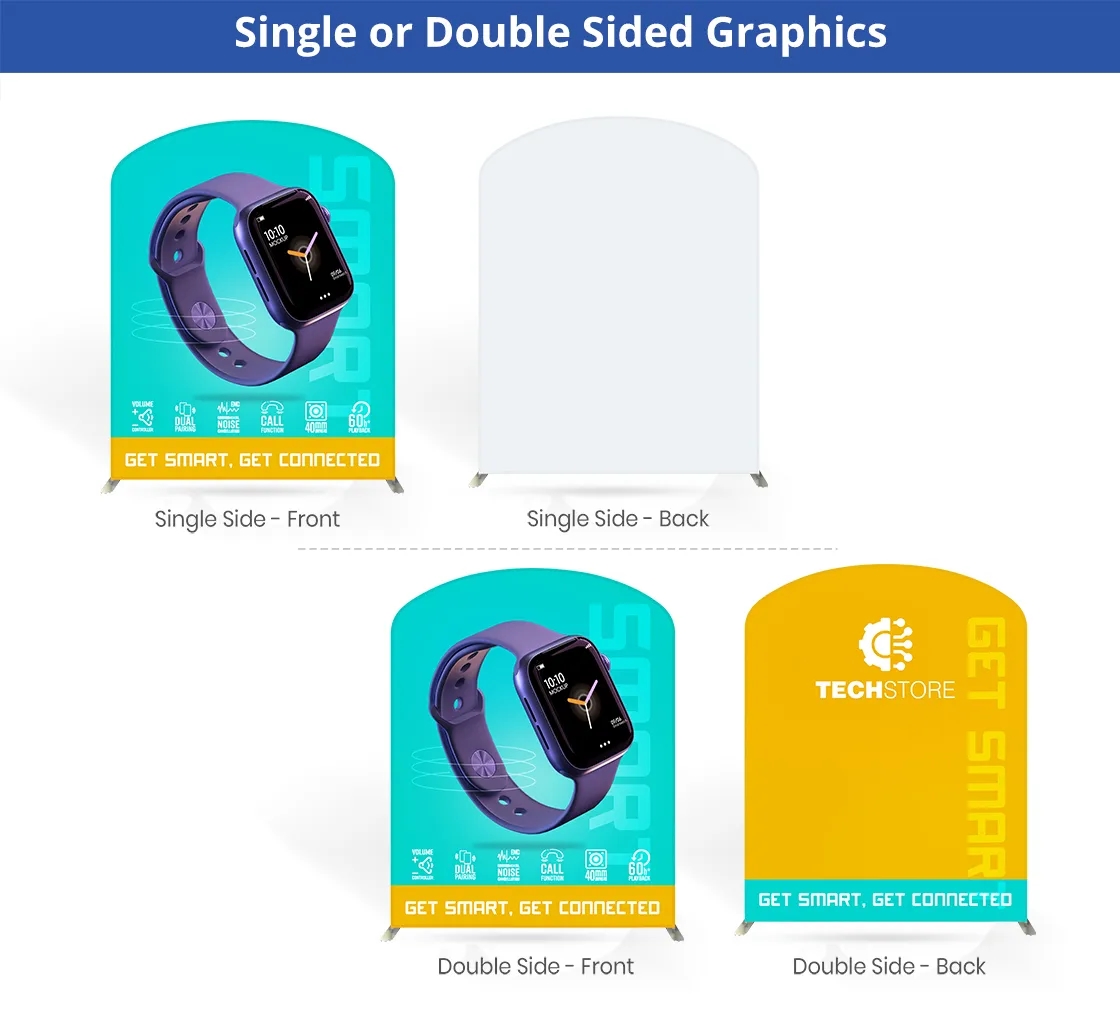 10ft Inline Trade Show Booth - Modular Display 6