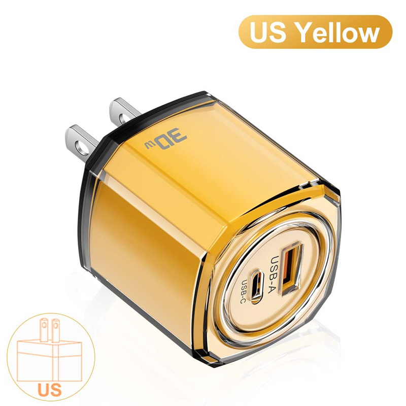 30W USB-C Phone Charger Block 4
