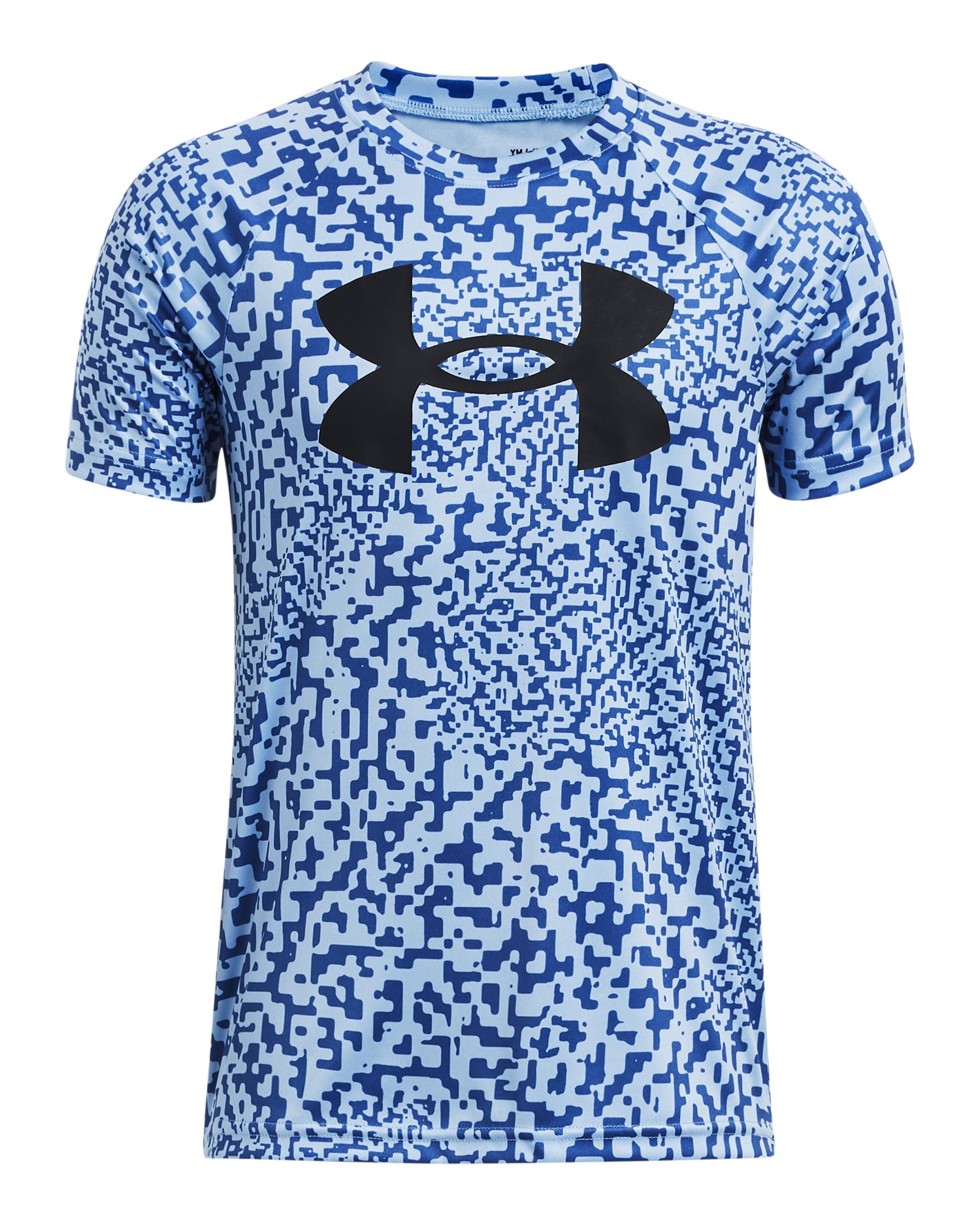 UA Tech Big Logo Printed Boys' Short Sleeve 35
