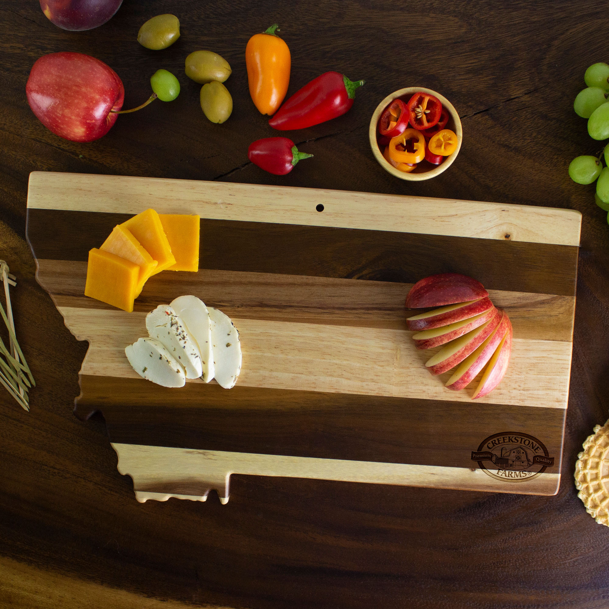 Rock & Branch® Shiplap Series Shiplap Montana Cutting & Serving Board 5