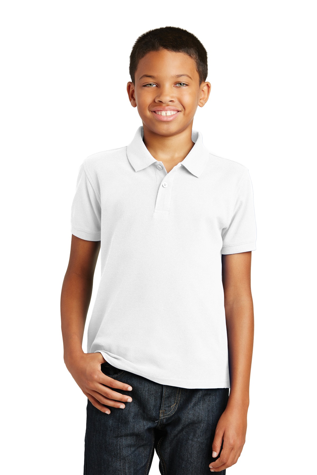 Port Authority Youth Core Classic Pique Polo. Y100 56