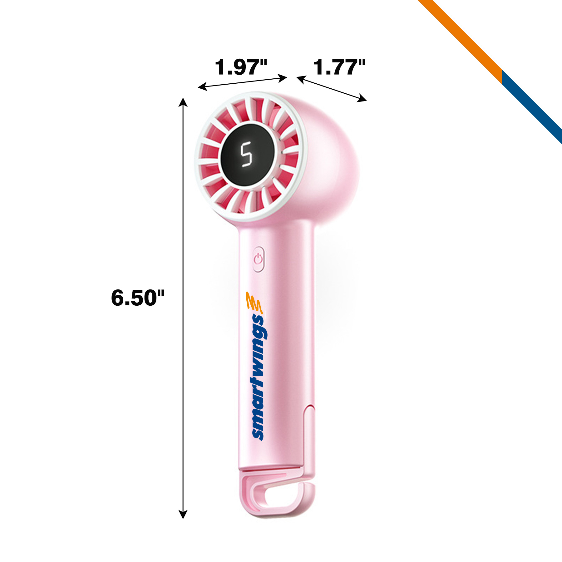 Chelton Desktop Carabiner Handheld Fan 6