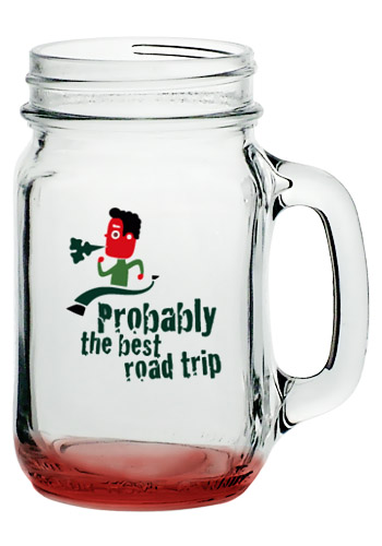 16 oz. Libbey Mason Jars with Handles 16