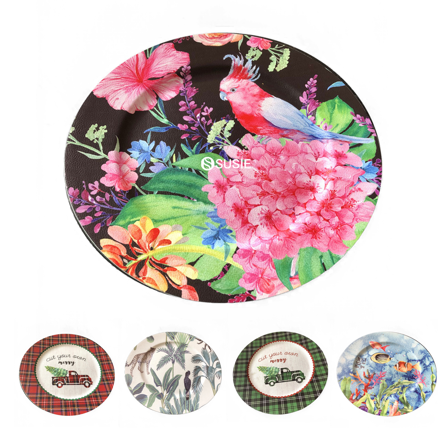 Round Dessert plates 1
