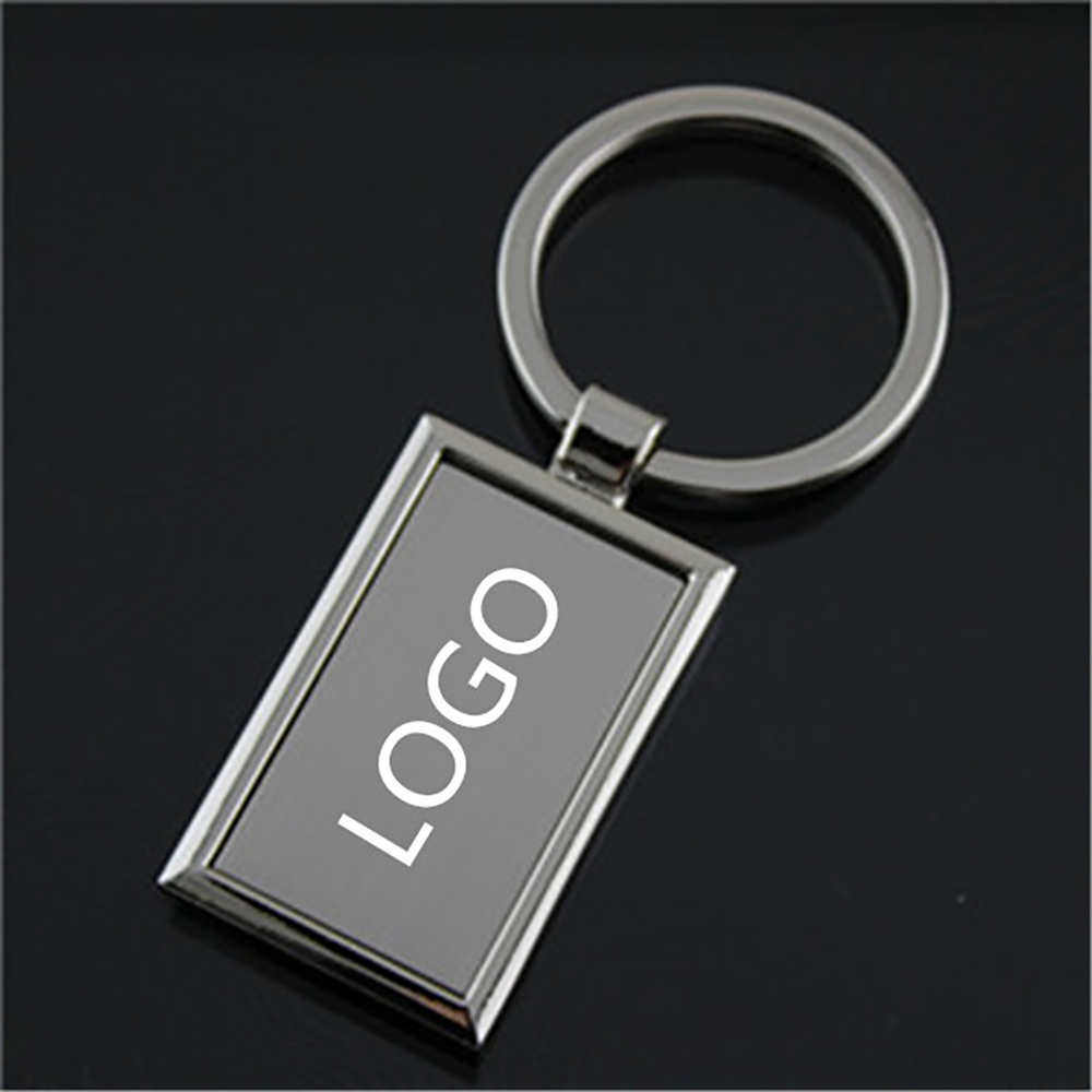 Rectangle Shape Zinc Alloy Key Chain 2