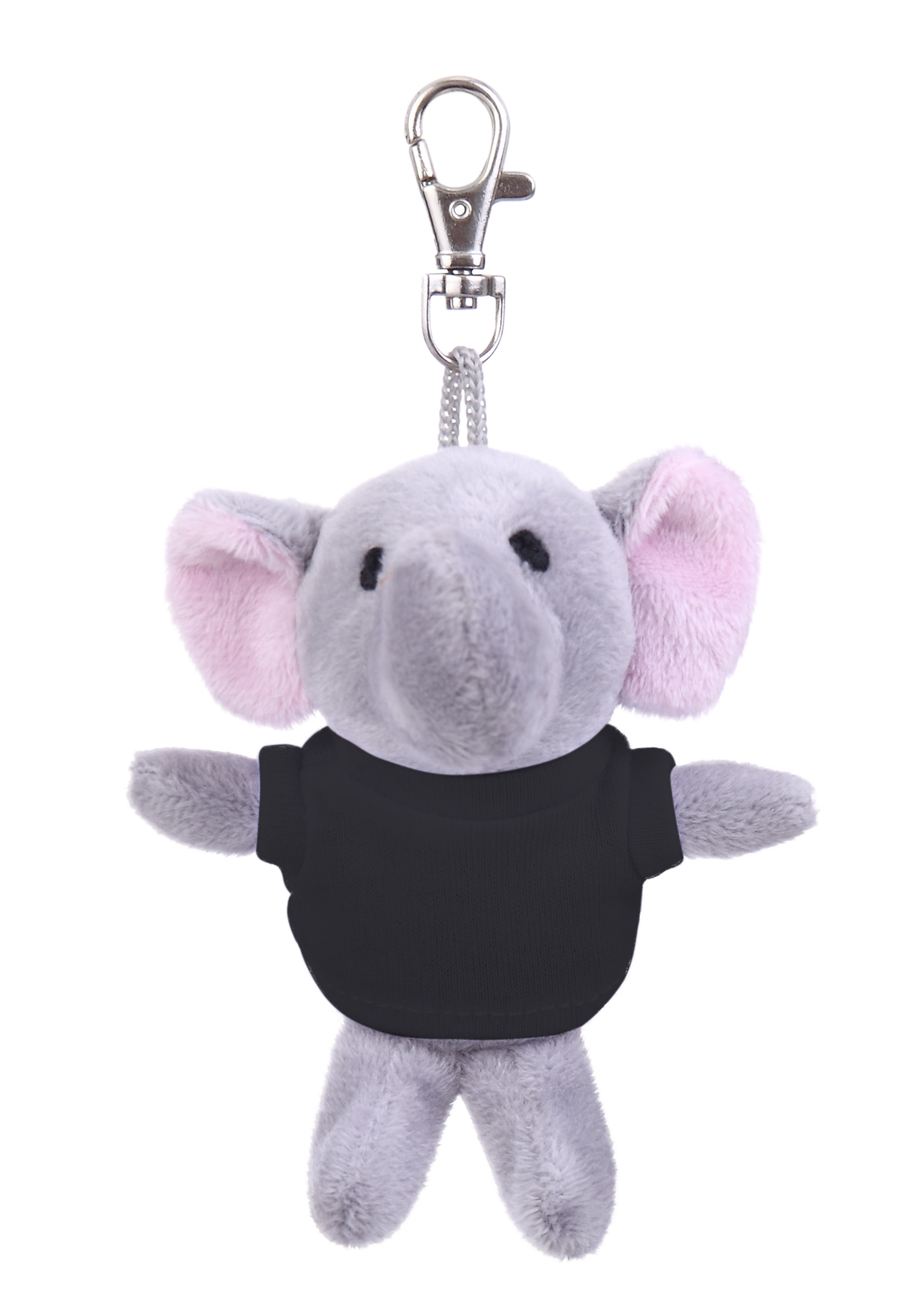 Soft Plush Elephant Keychain with Tee 18