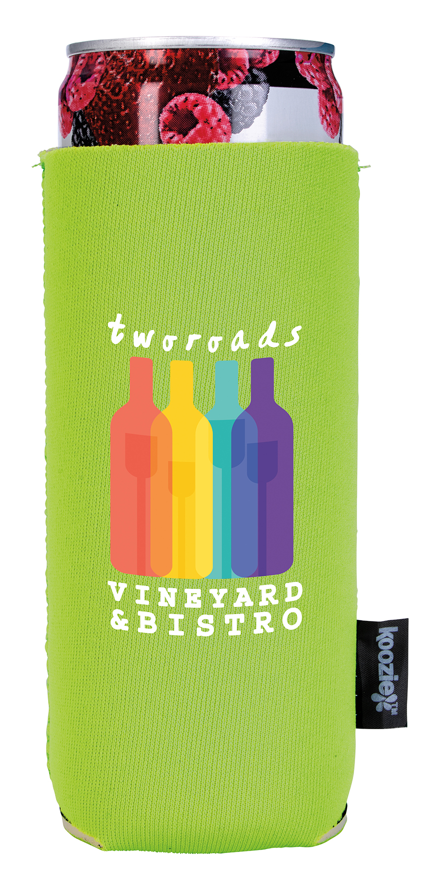 Slim Collapsible Neoprene Can Cooler