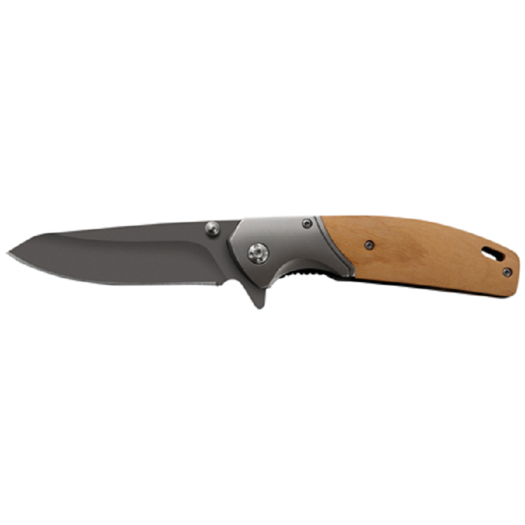 ApexBlade - Olivewood Folding Pocket Knife with Stainless Steel Blade – Full-Color & Gift Box Option 3