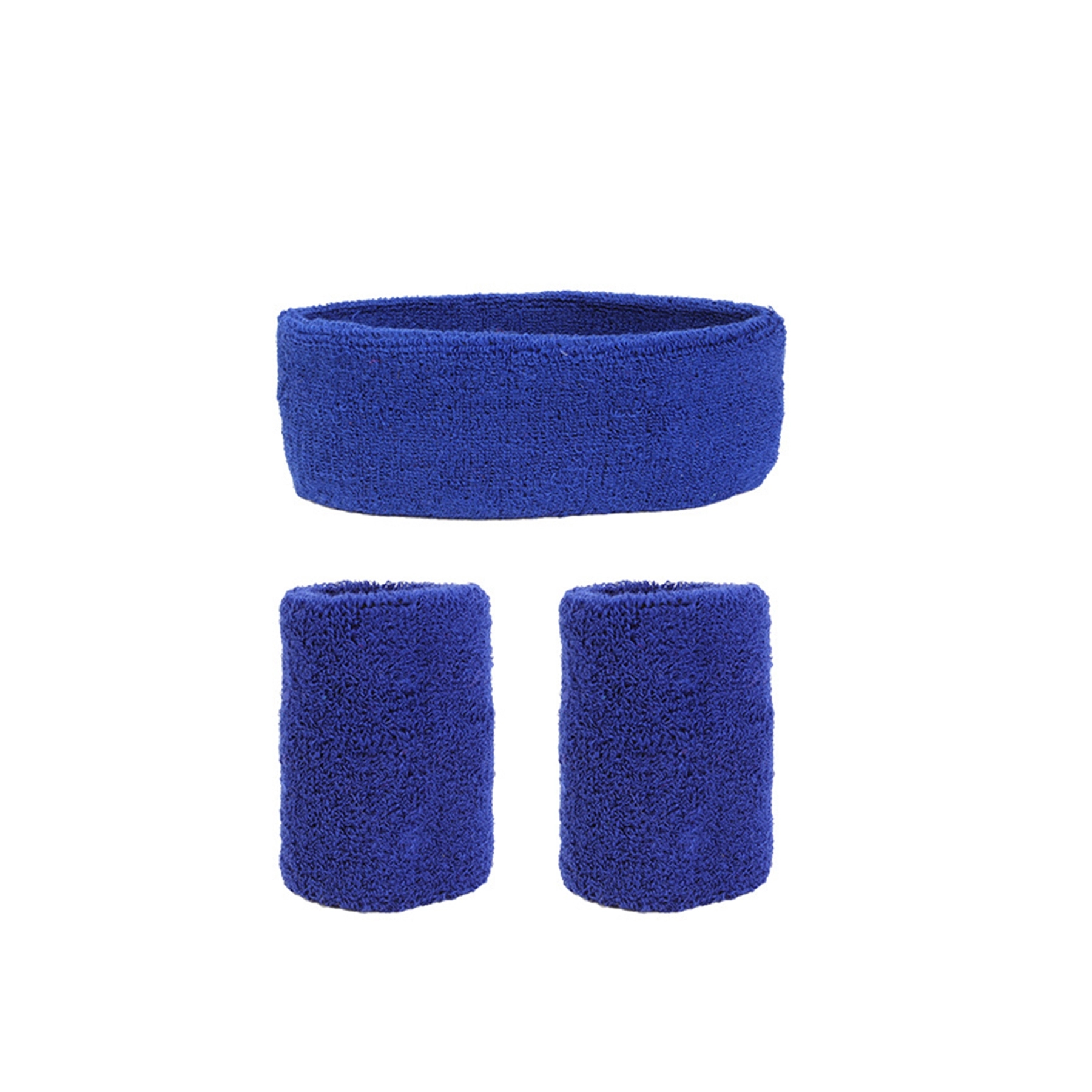 Sweatband  Sports Headband Wristband Set 12