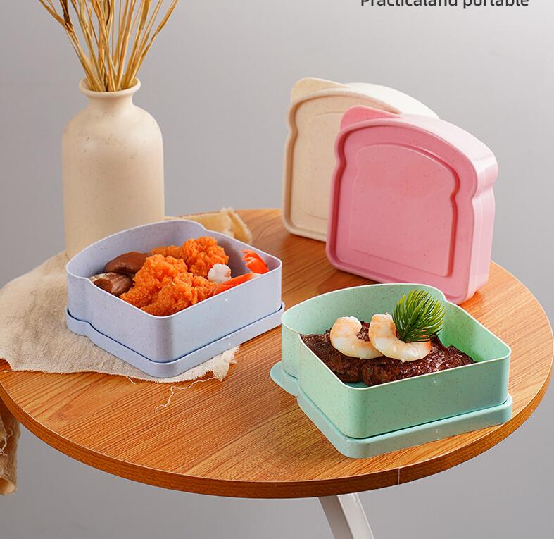 Plastic Food Lunch Boxes 4