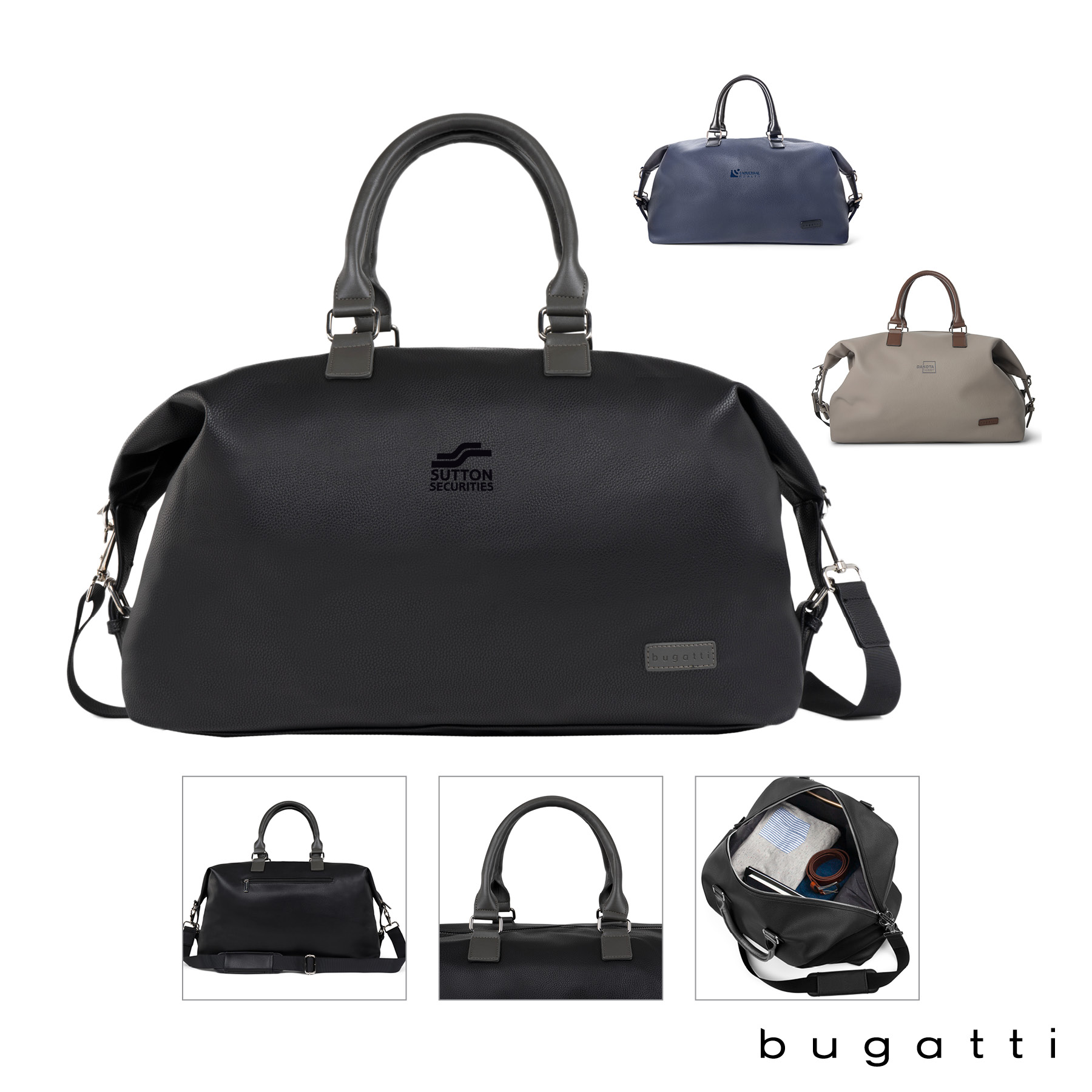 Bugatti Contrast Collection Duffel Bag 17
