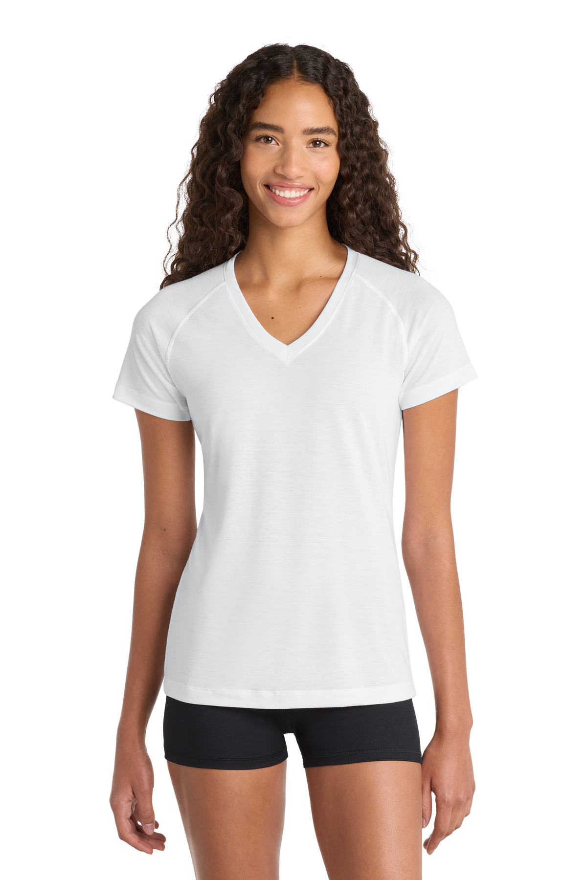 Sport-Tek Women's Ultimate Performance V-Neck. LST700 2