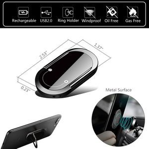 Phone Holder With USB Rechargeable Electric Lighter 14