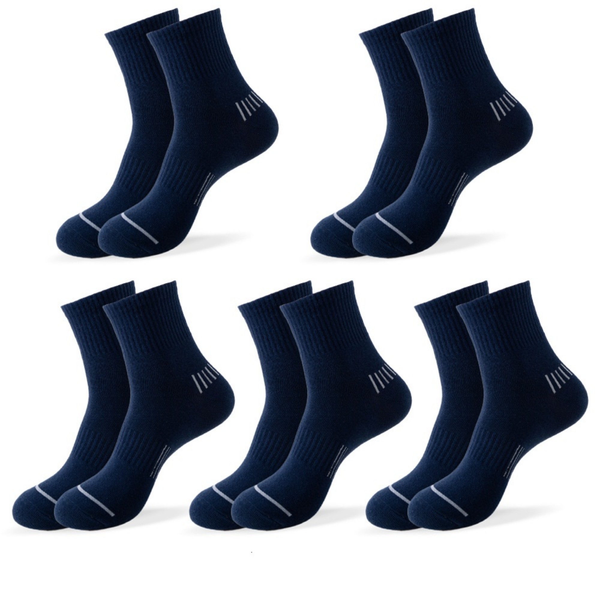 Men's Mid-Calf Athletic Socks 5