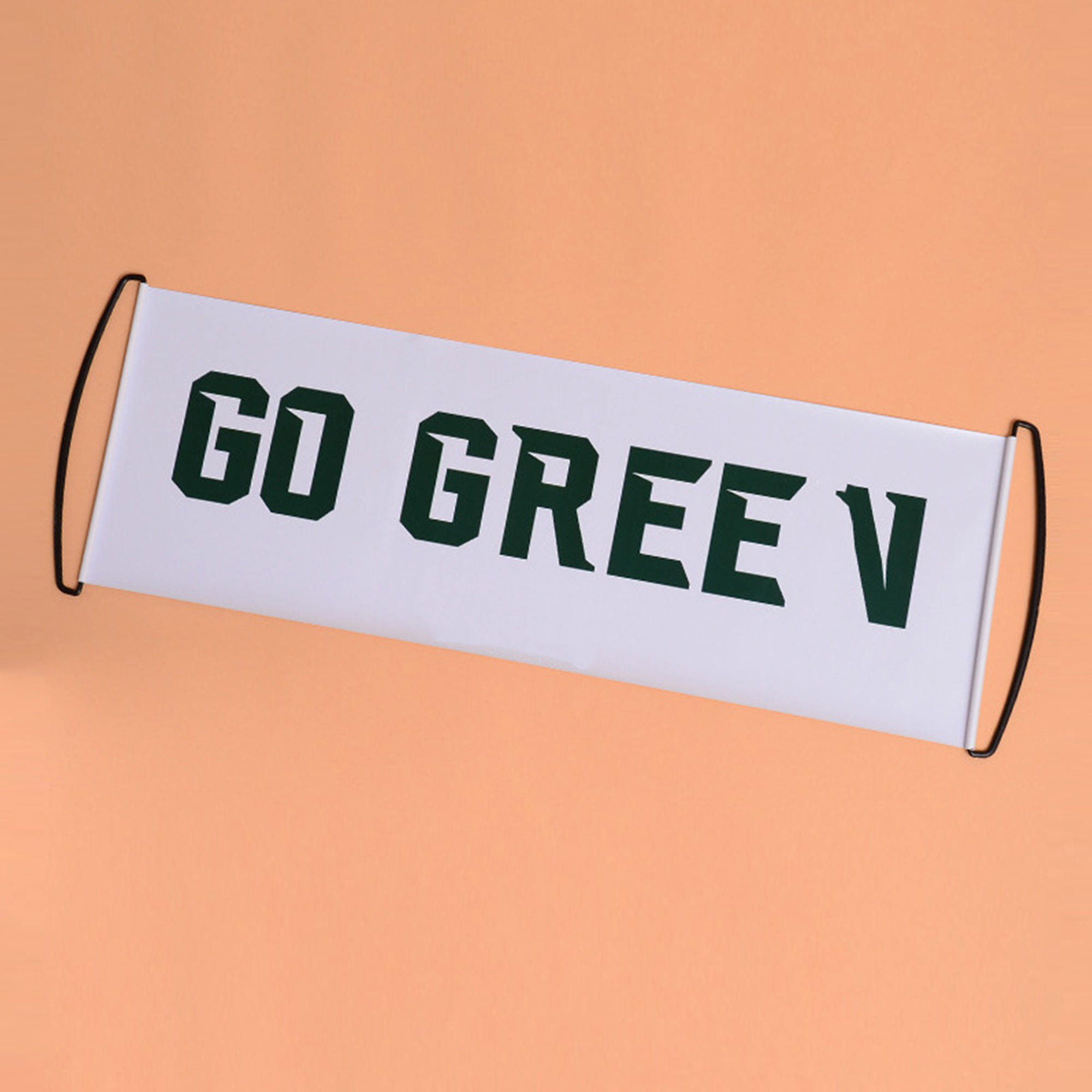 Handheld Pull Banner Flags For Sports Event Cheering 5