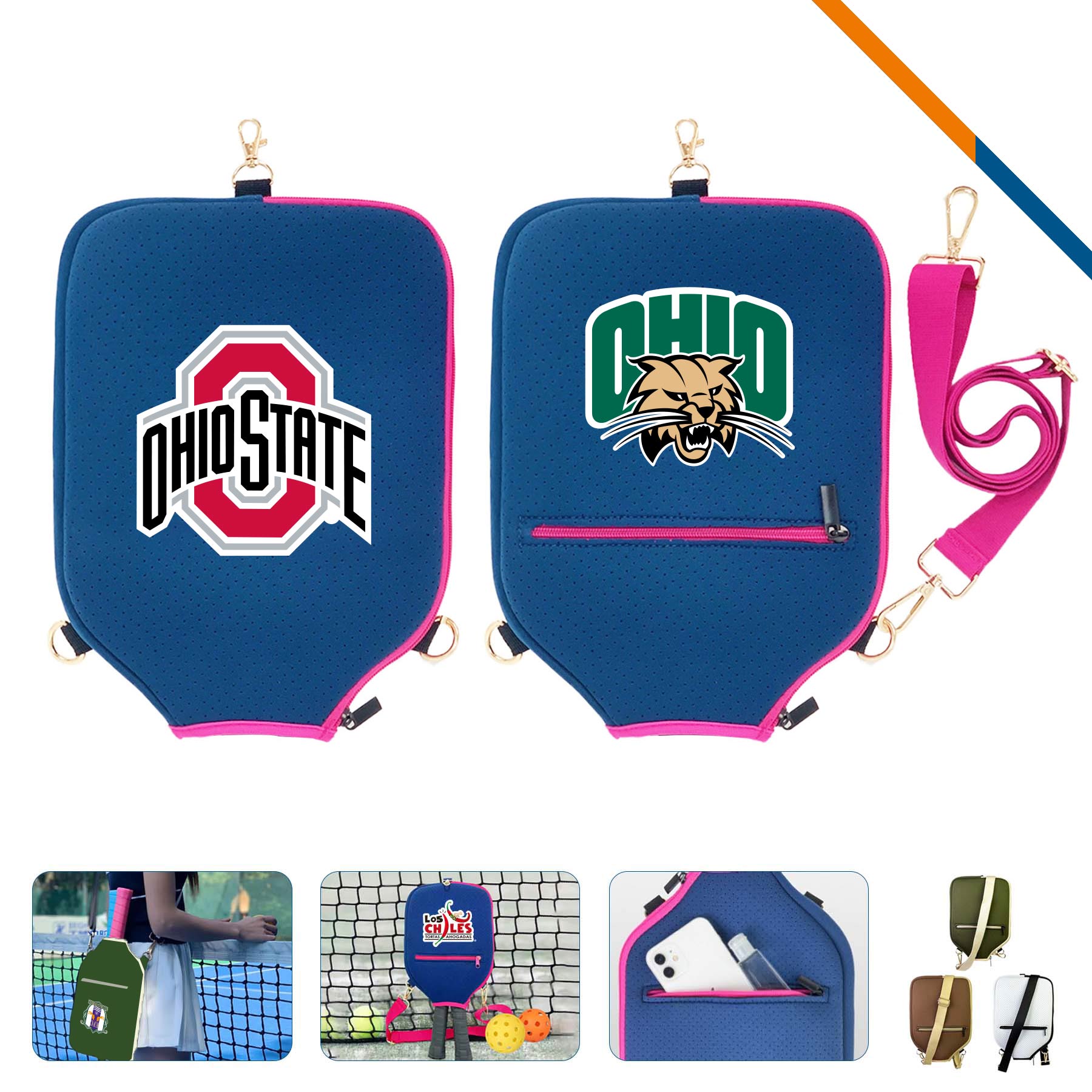 Noray Neoprene Pickleball Paddle Cover Bag 2