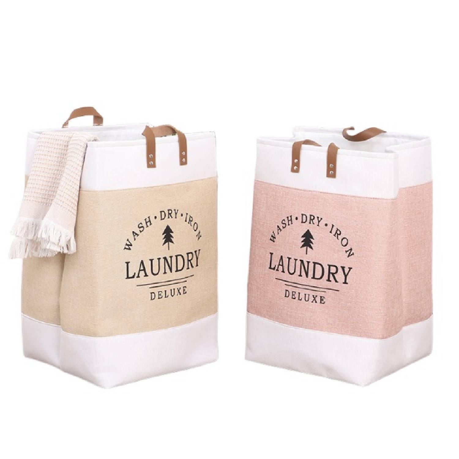 Foldable Polyester Laundry Bag 4