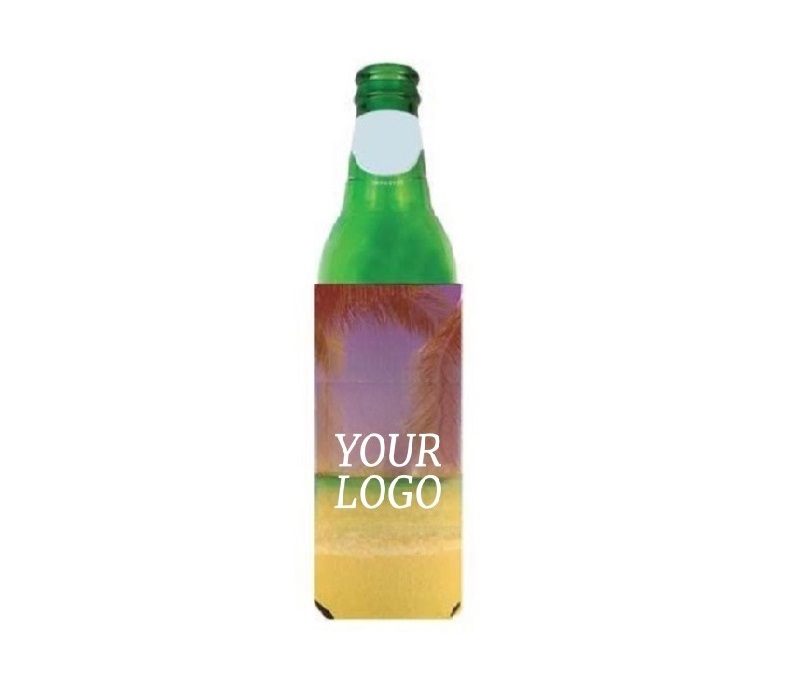 Full Color Slim Foam Bottle Cooler, 12 oz. 3