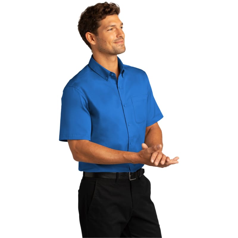 Port Authority Short Sleeve SuperPro React Twill Shirt. 82